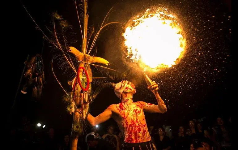 La Muerteada de San Agustín Etla — nighttime procession