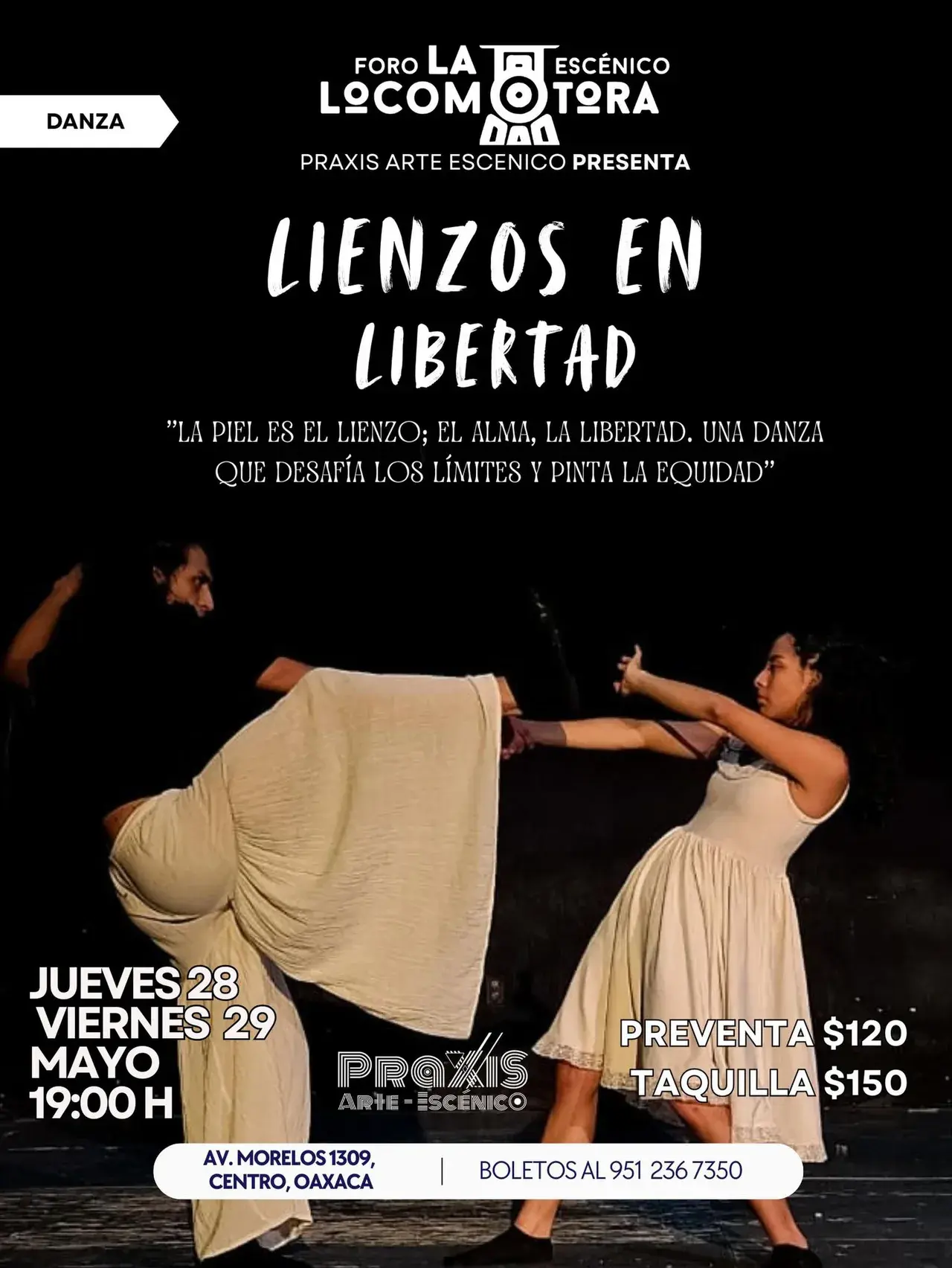 Flyer del evento: Lienzos en Libertad