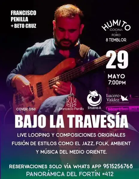 Flyer del evento: Bajo la Travesía