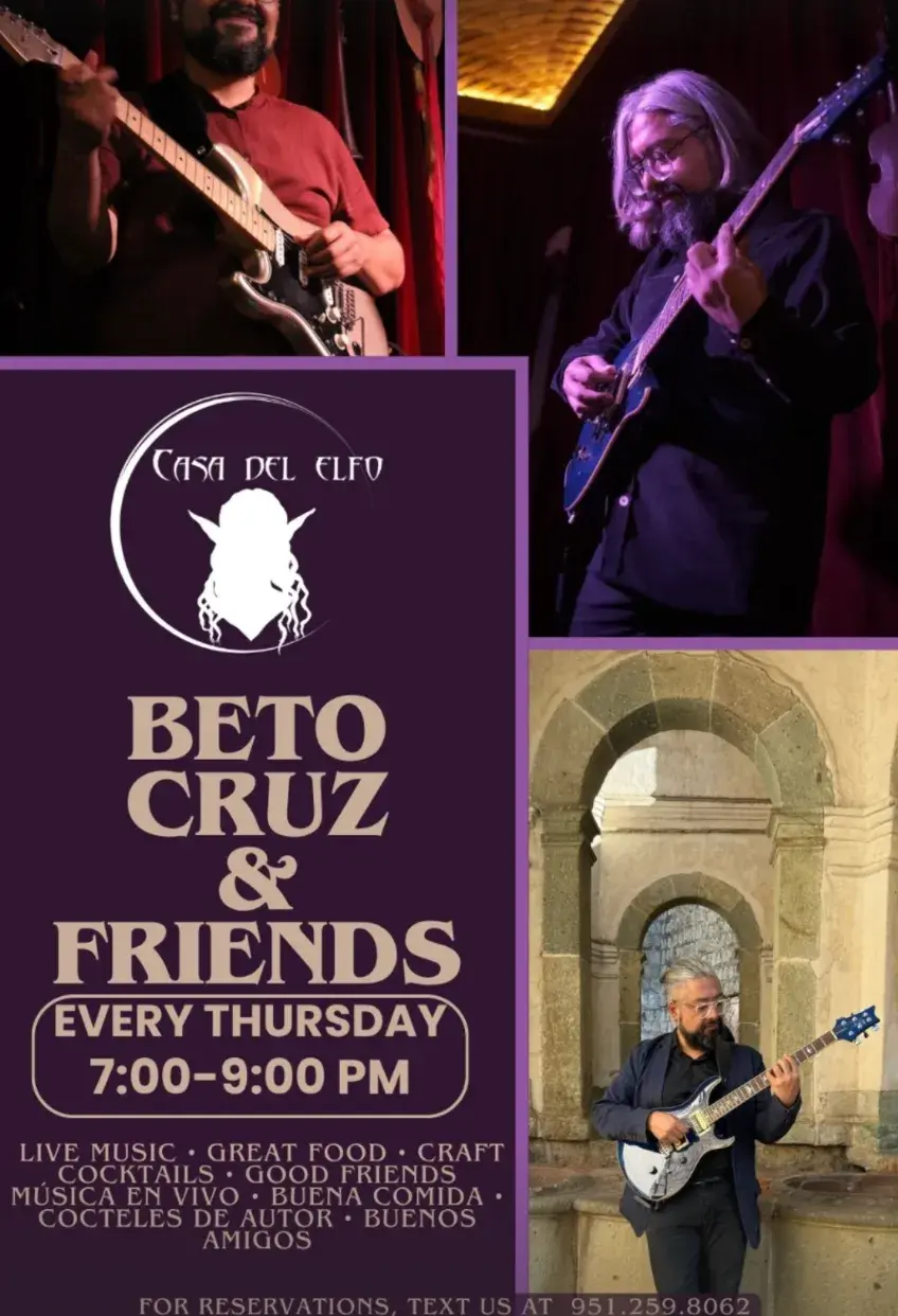 Flyer del evento: Beto Cruz & Friends