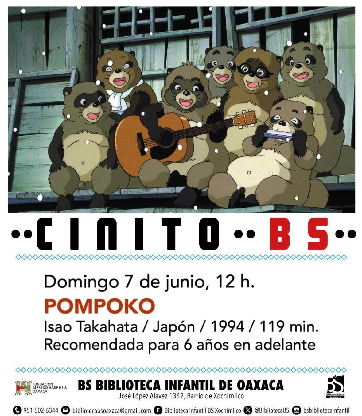 Cinito BS: Pompoko