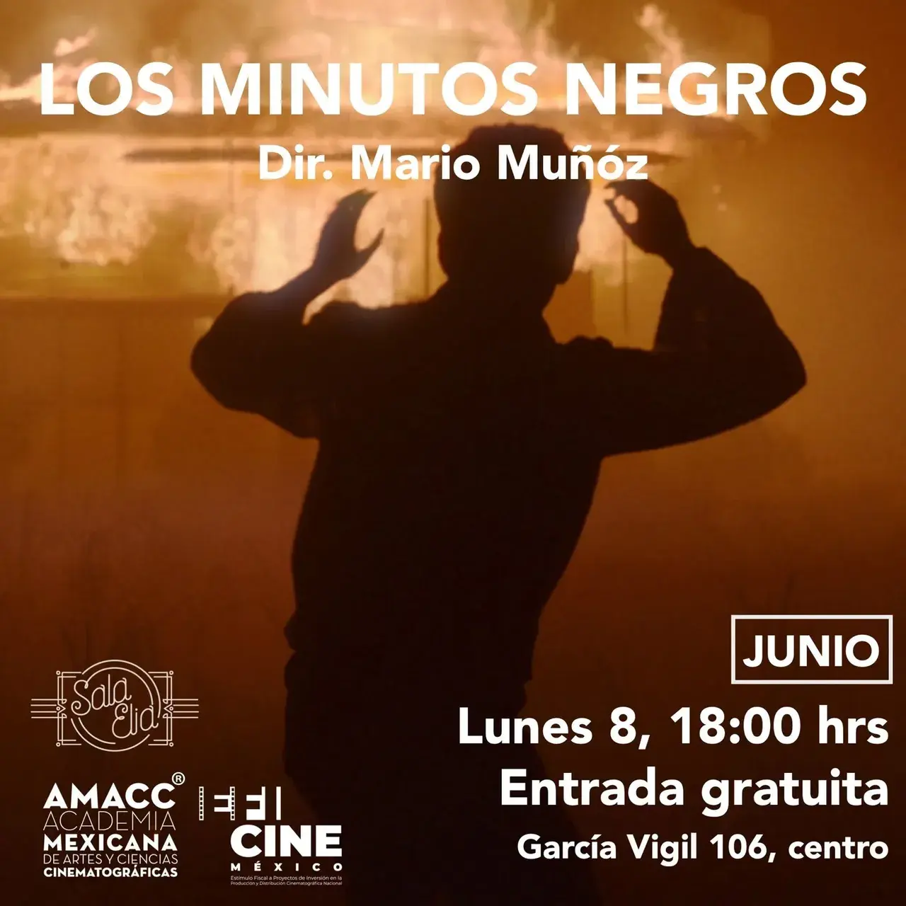 Flyer del evento: Los Minutos Negros