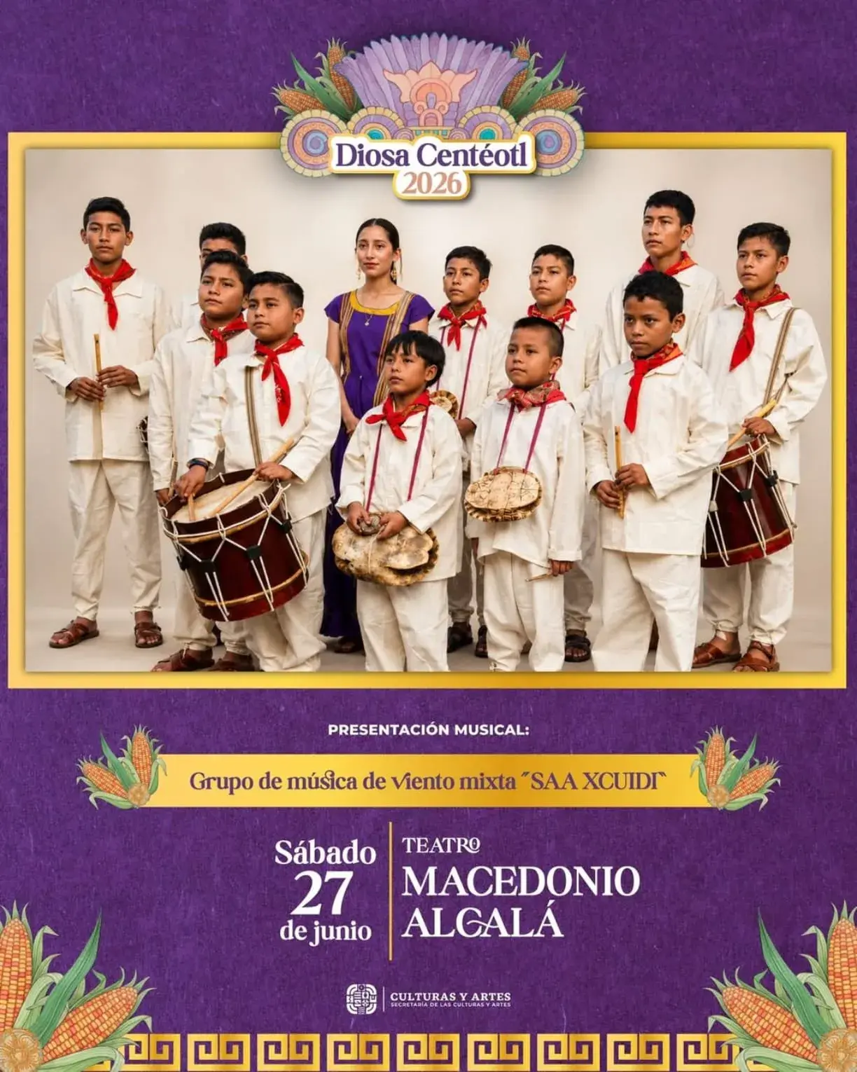 Flyer del evento: Diosa Centéotl 2026