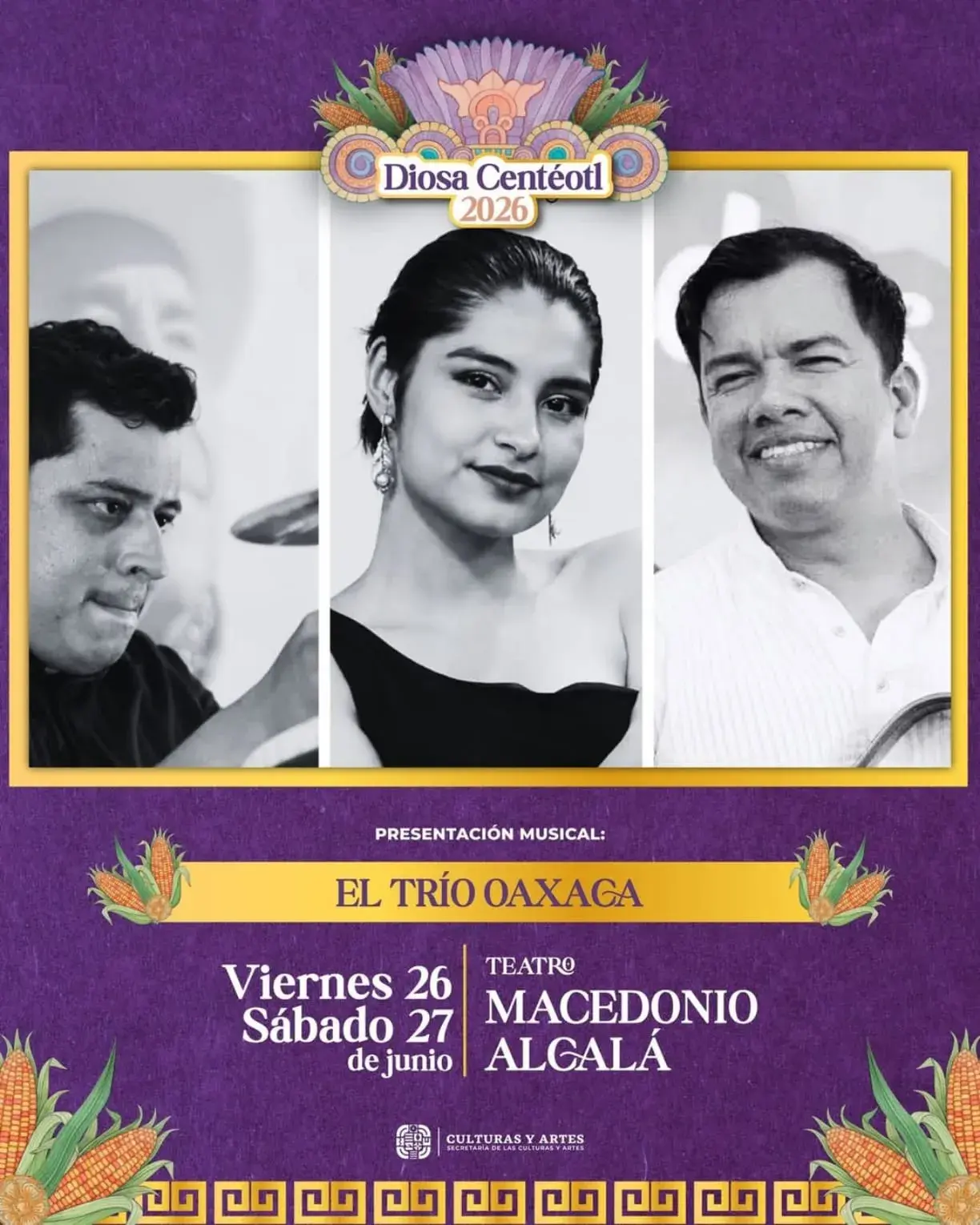 Flyer del evento: Presentación Musical: El Trío Oaxaca