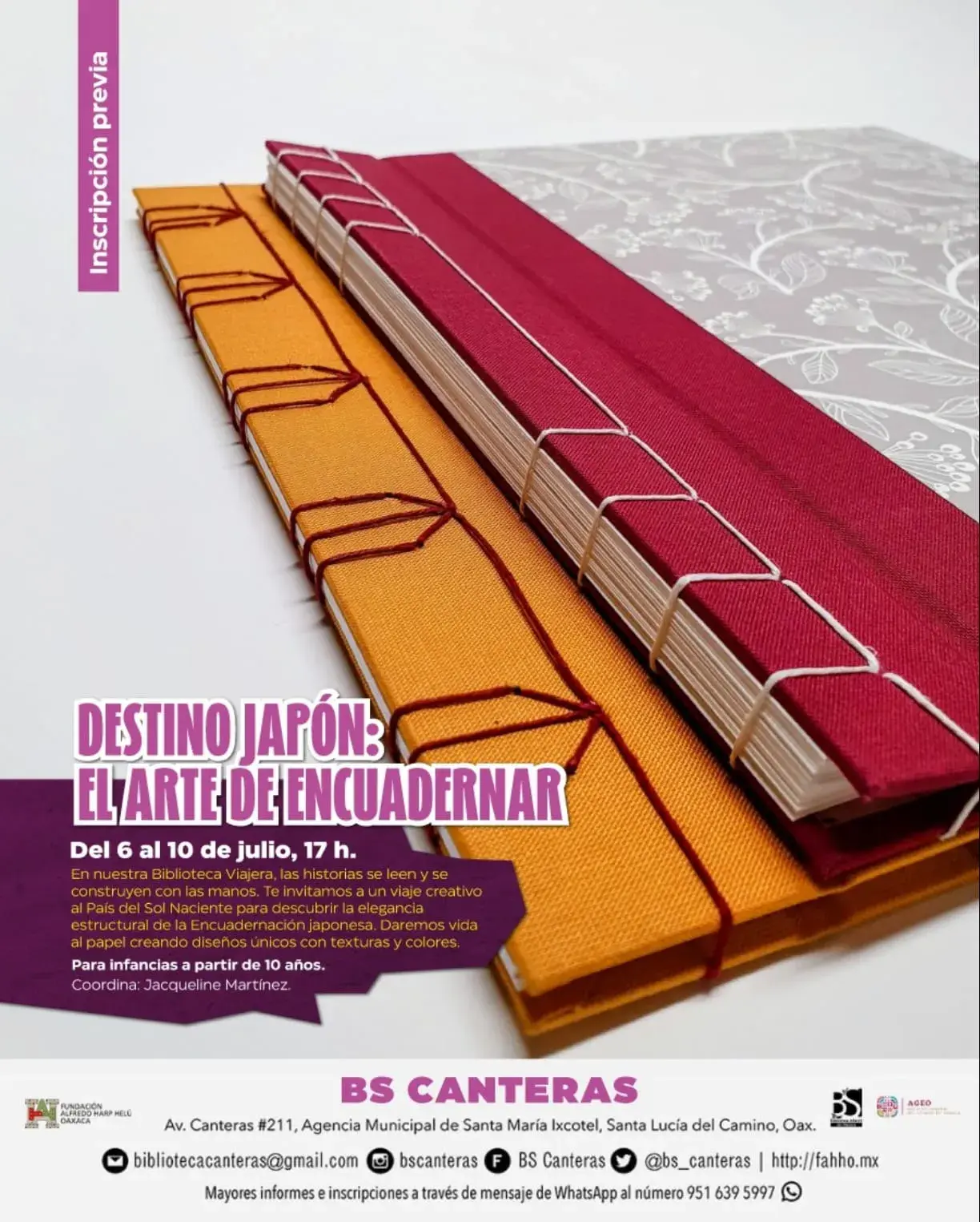 DESTINO JAPÓN: EL ARTE DE ENCUADERNAR