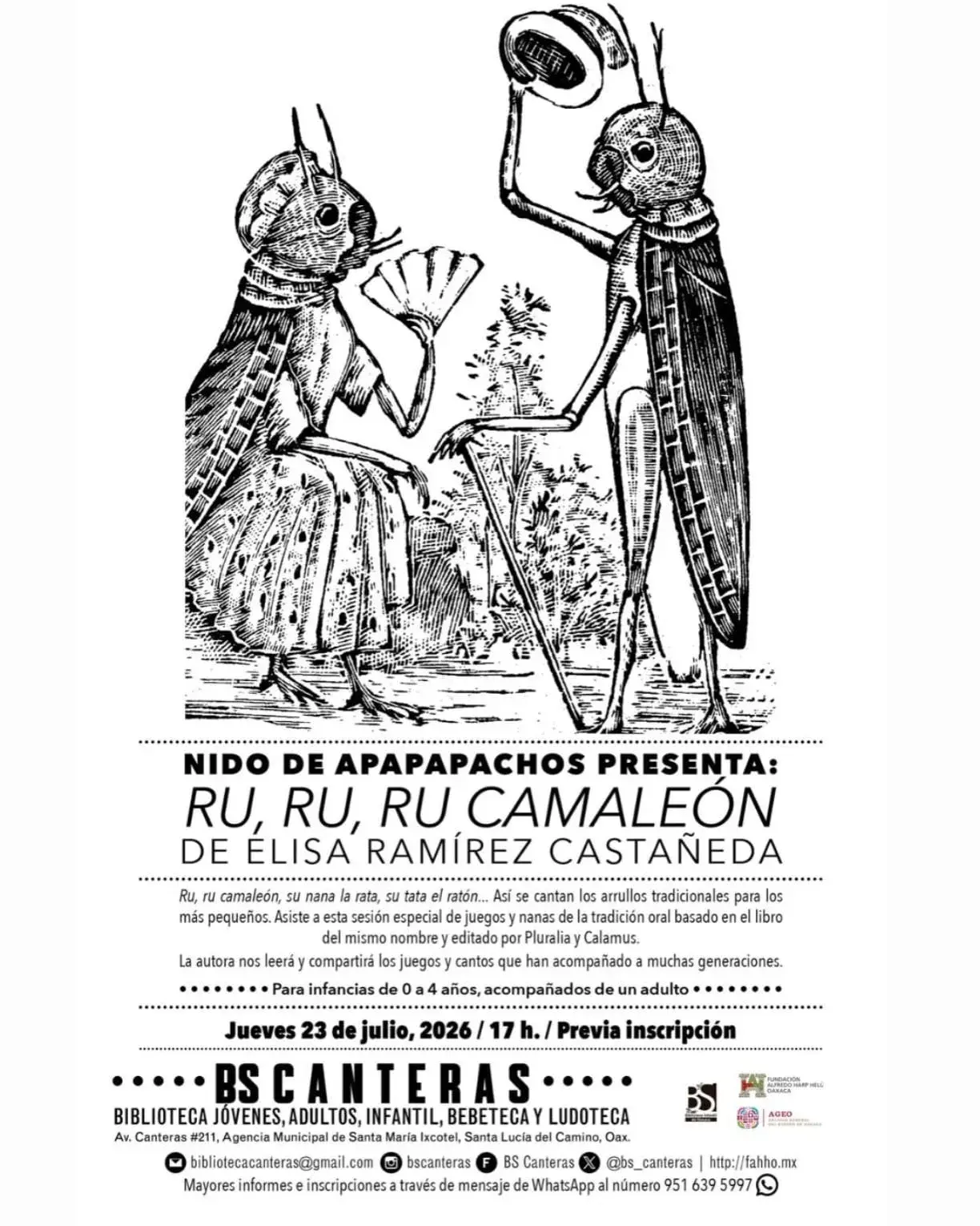 Ru, Ru, Ru Camaleón de Elisa Ramírez Castañeda