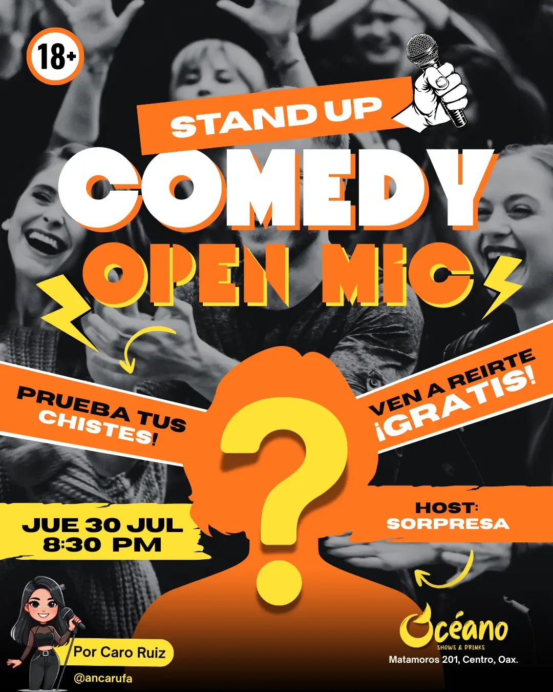 Stand Up Comedy Open Mic