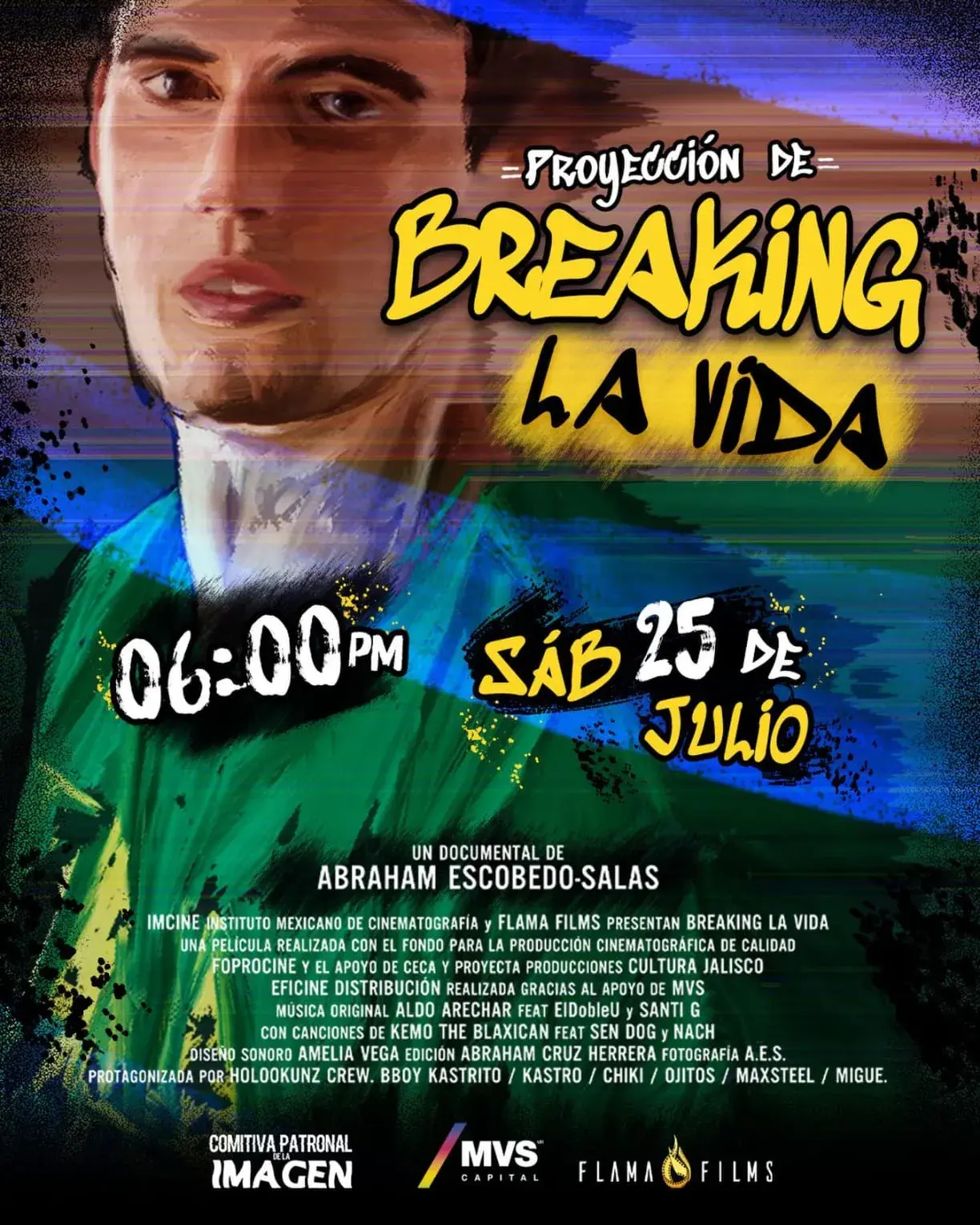 Flyer del evento: Proyección de Breaking La Vida