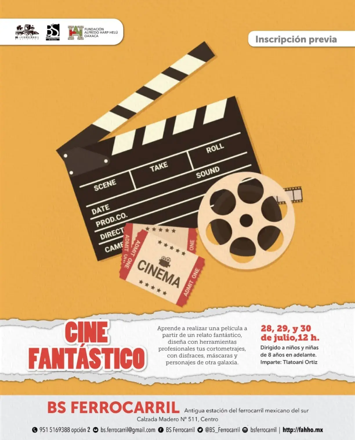 Flyer del evento: CINE FANTÁSTICO