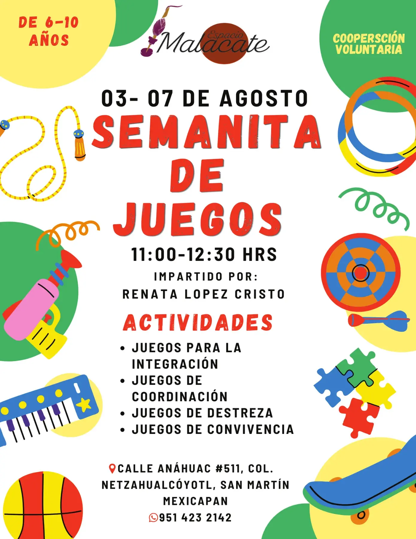 SEMANITA DE JUEGOS