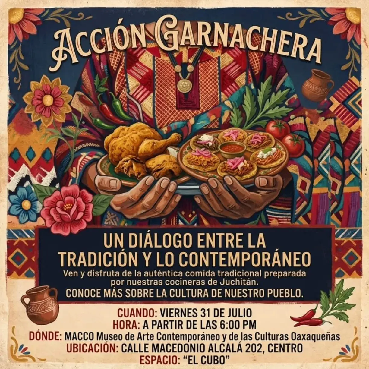 Flyer del evento: Acción Garnachera