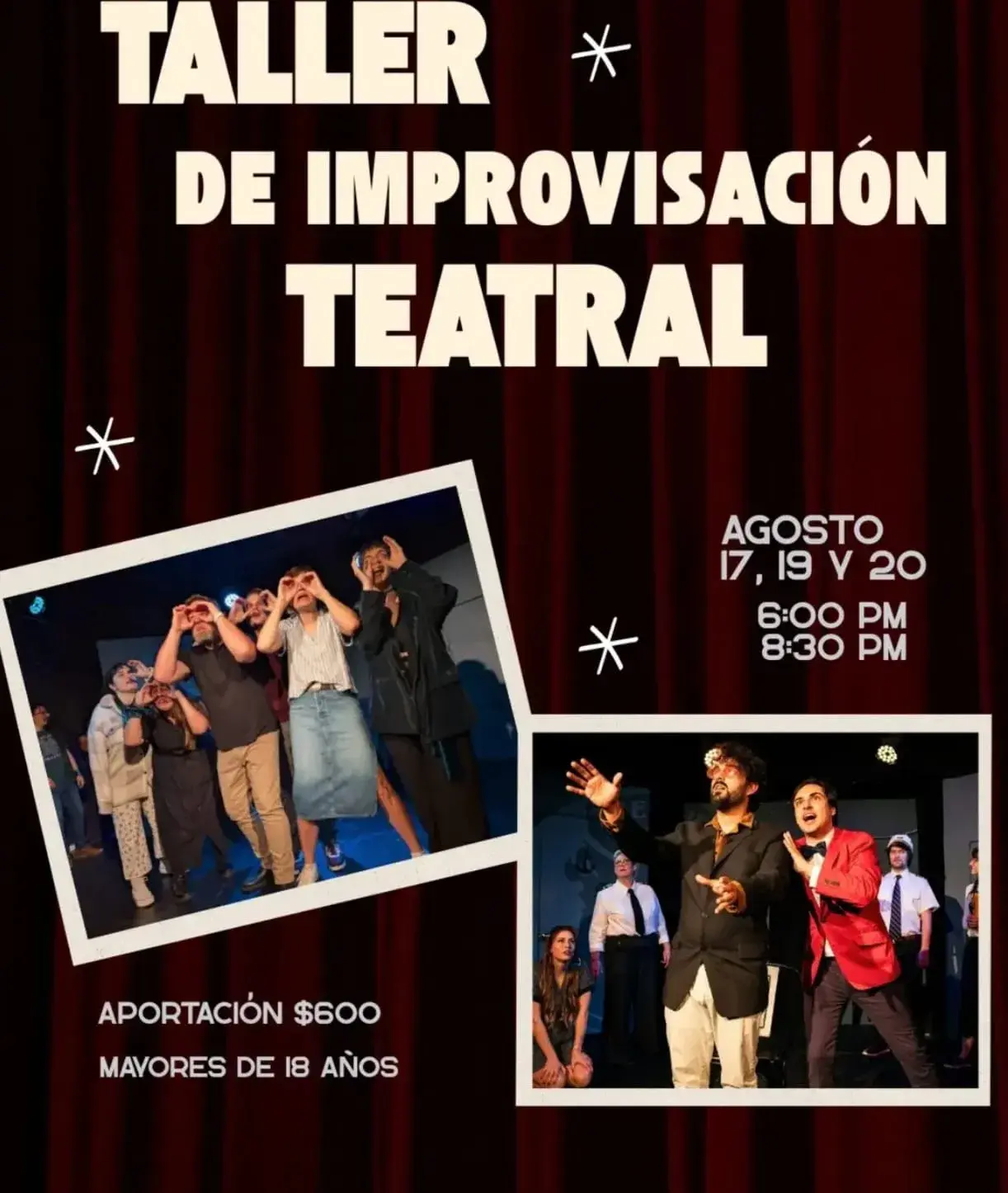Taller de Improvisación Teatral