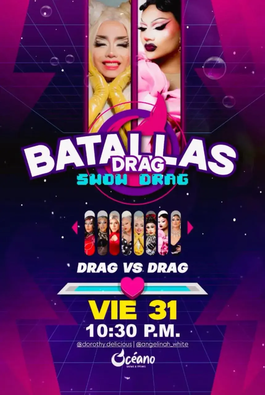Flyer del evento: Batallas Drag: Drag vs Drag
