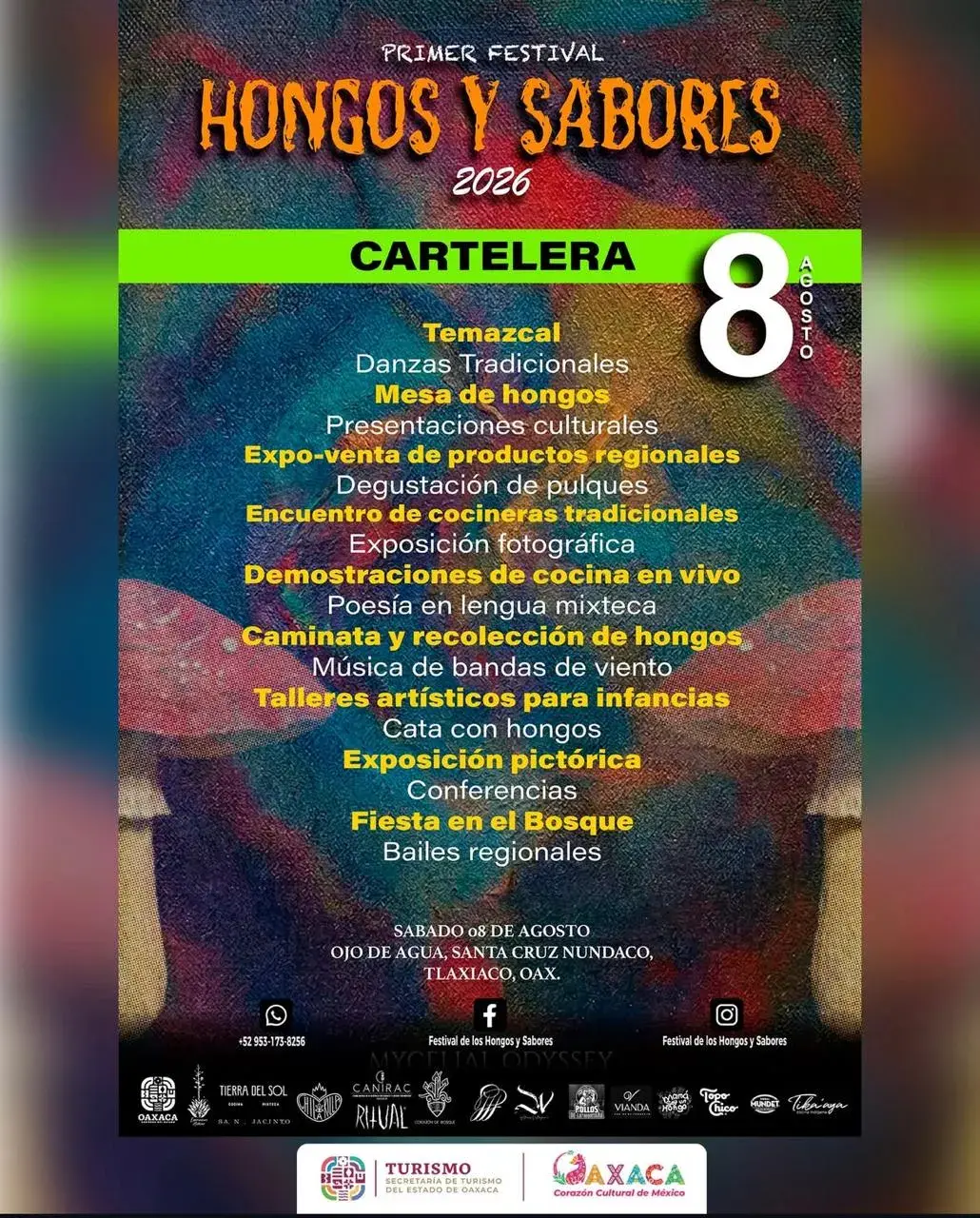 Primer Festival Hongos y Sabores 2026