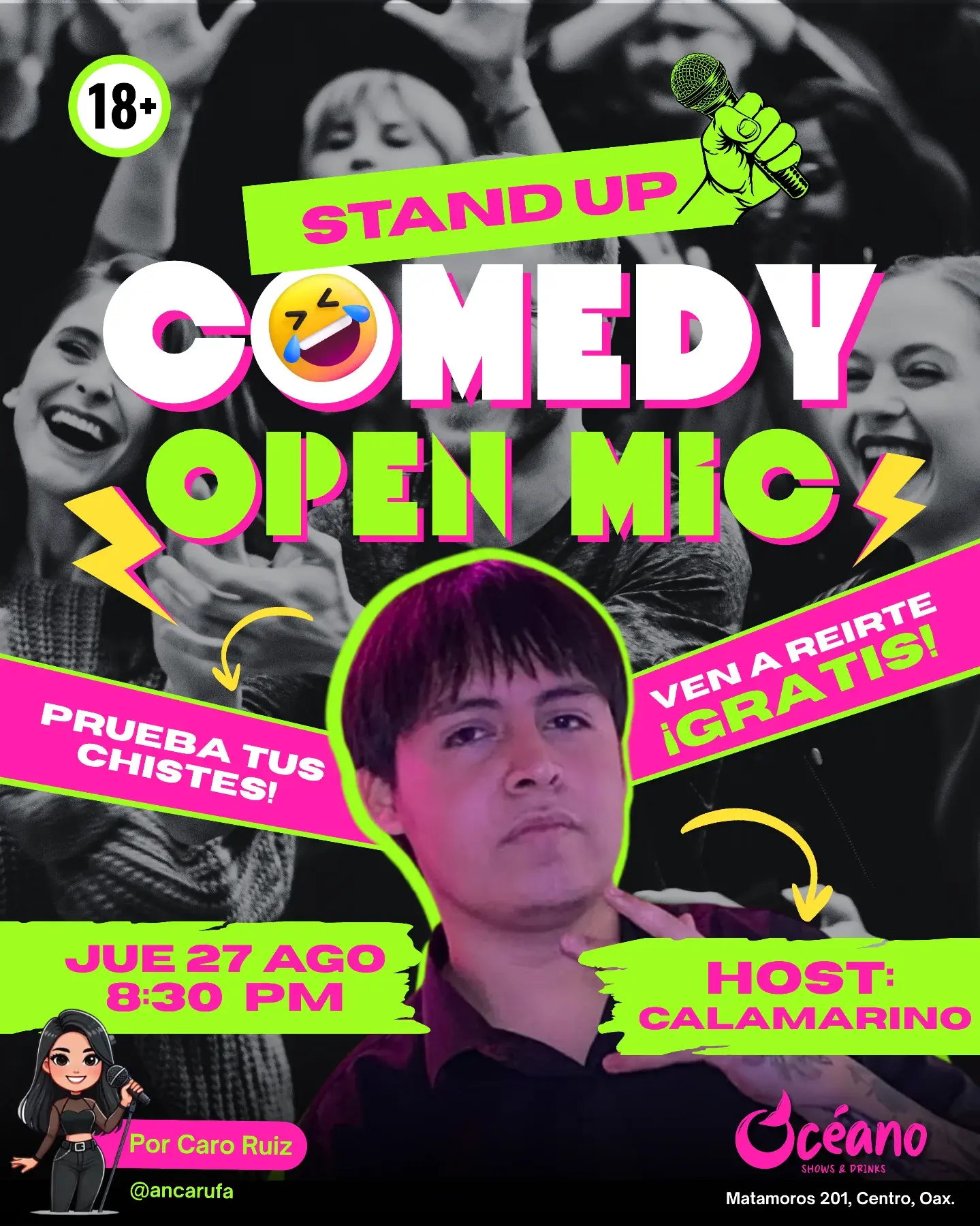 STAND UP COMEDY OPEN MIC