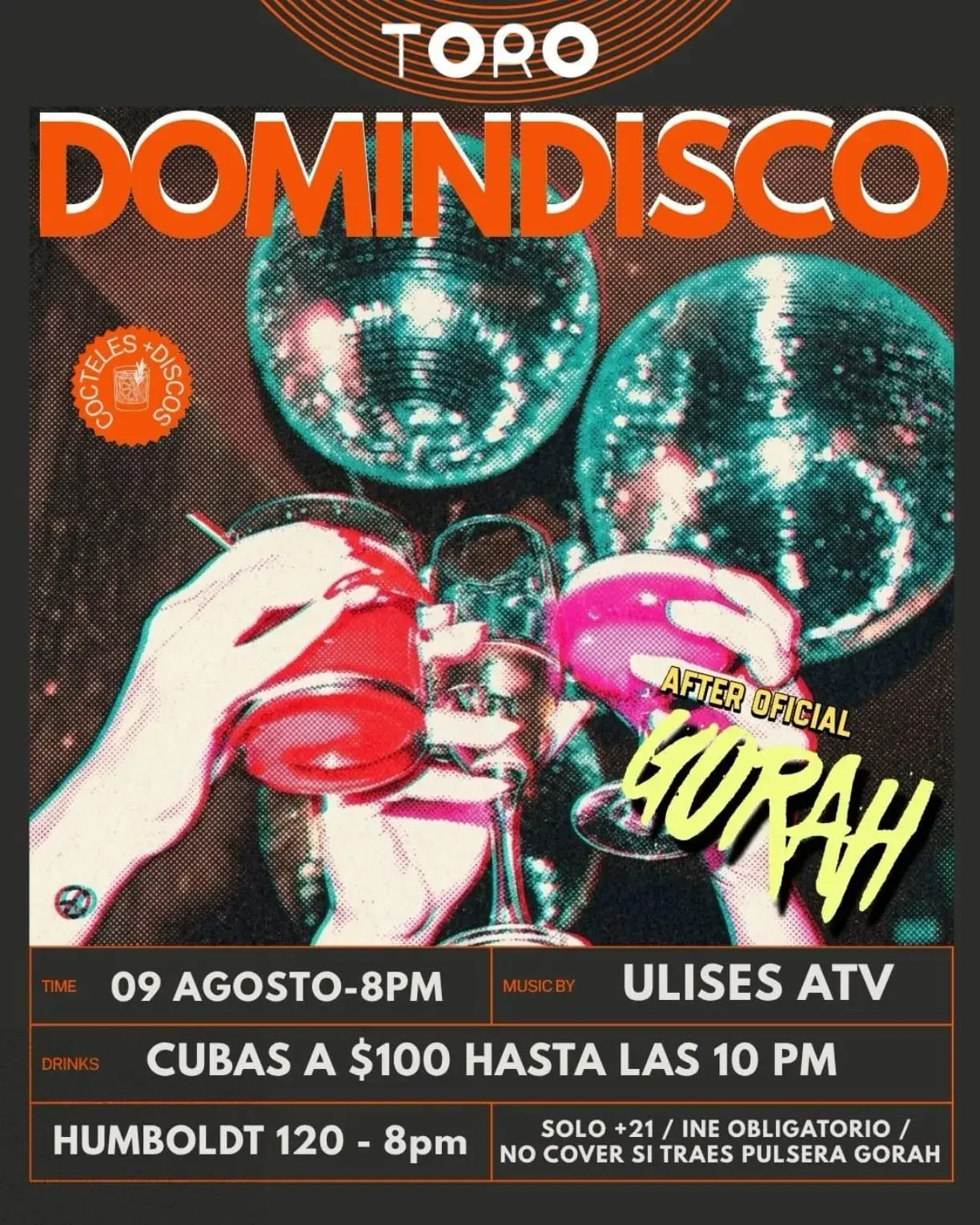Flyer del evento: Domindisco
