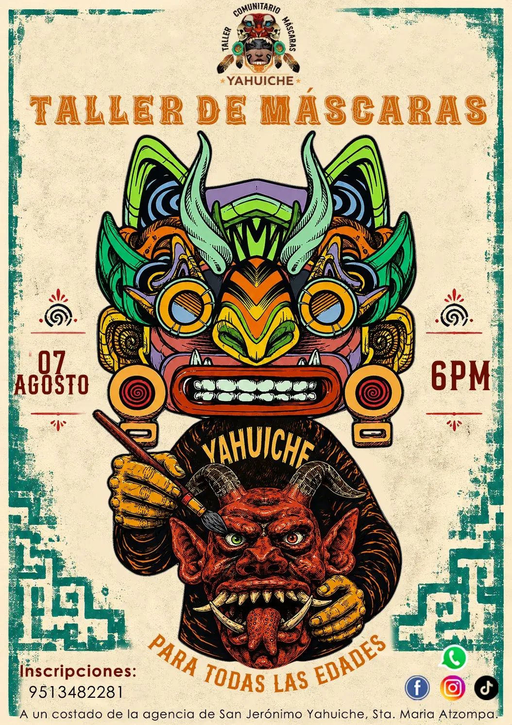 TALLER DE MÁSCARAS
