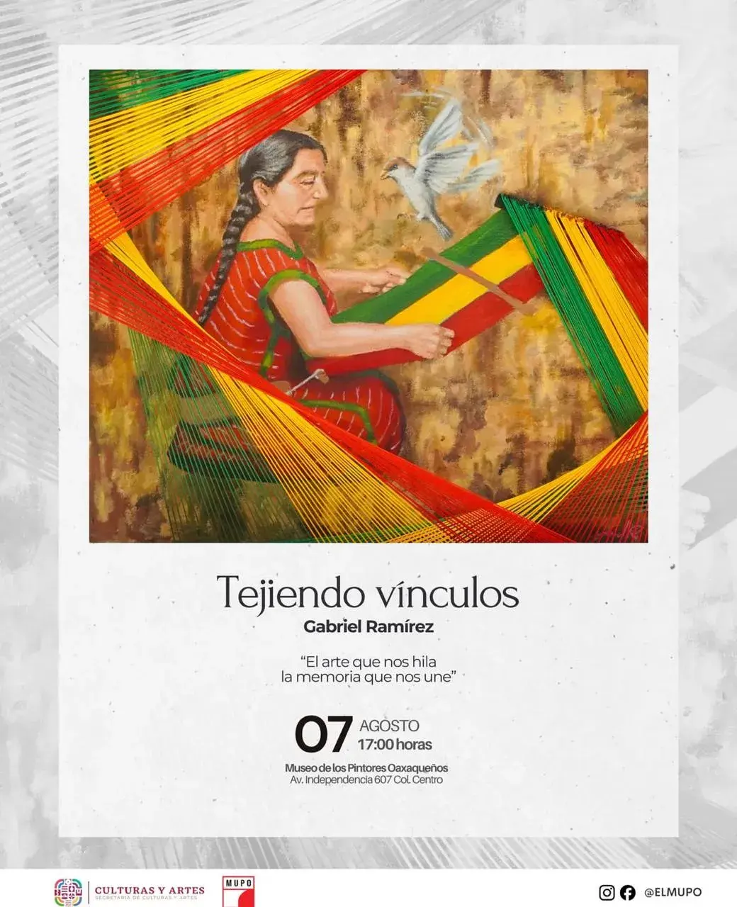 Flyer del evento: Tejiendo vínculos