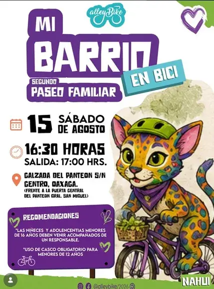Mi Barrio en Bici: Segundo Paseo Familiar