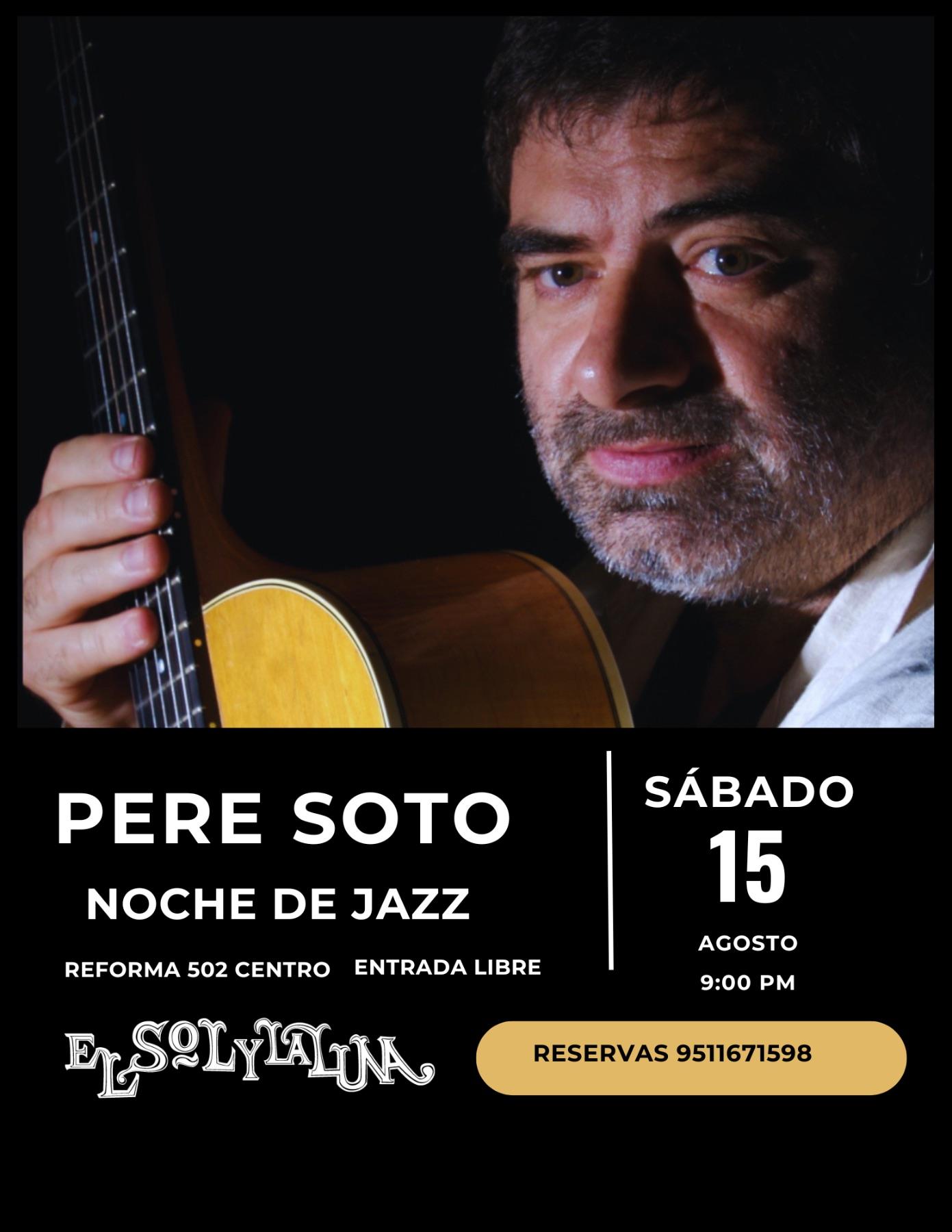 Pere Soto Noche de Jazz