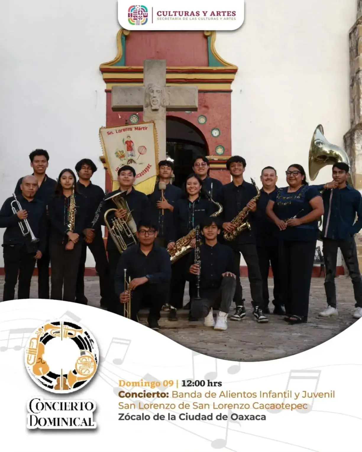 Flyer del evento: Concierto Dominical