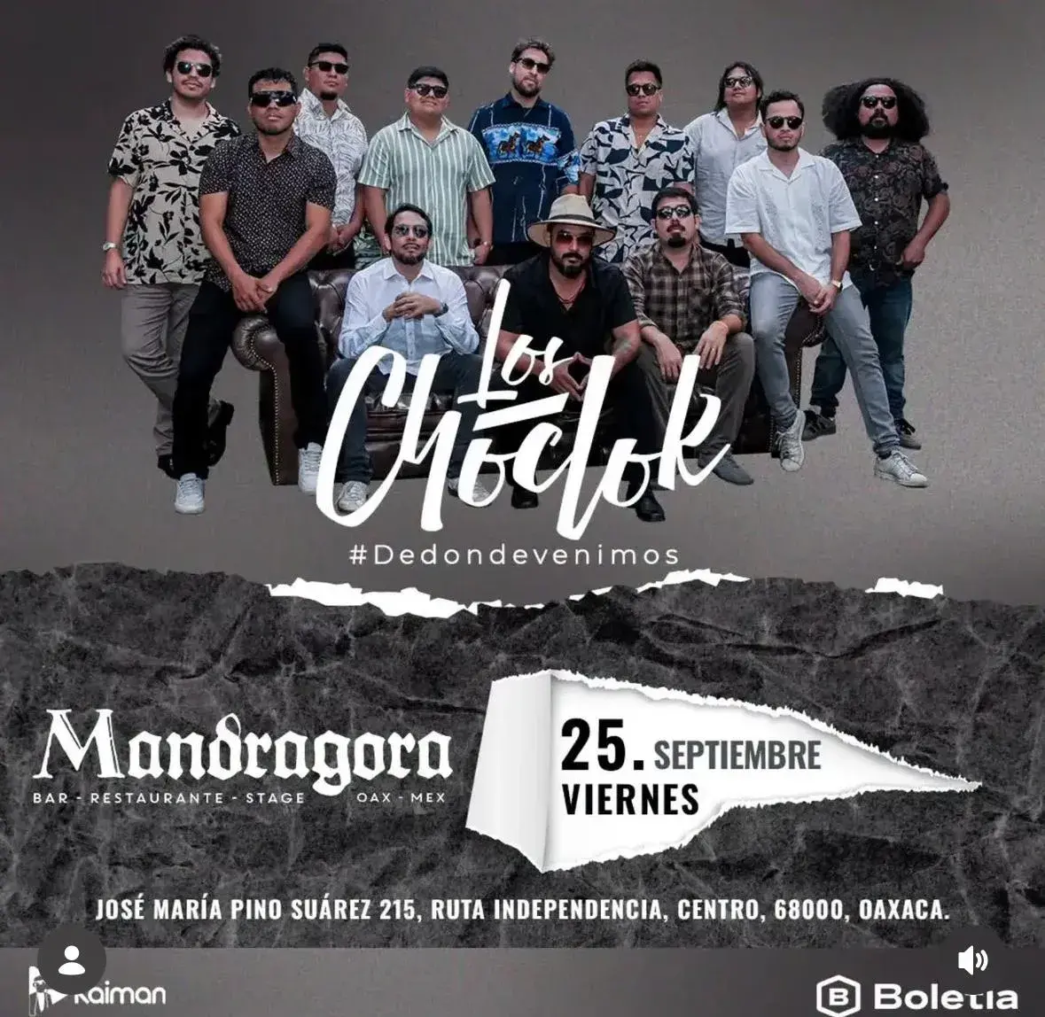 Los Choctok en Mandragora