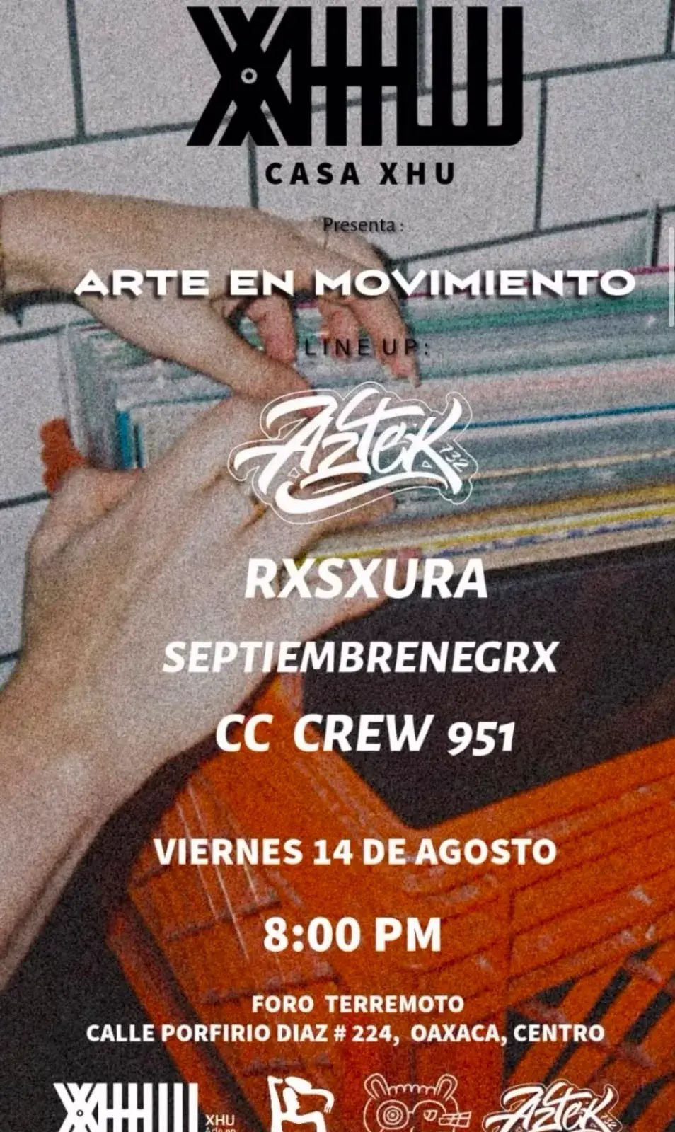 Flyer del evento: Arte en Movimiento