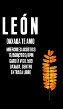 LEÓN OAXACA TE AMO