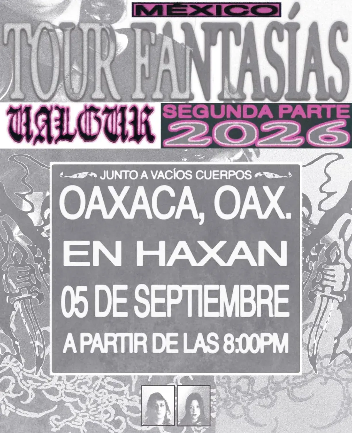 Tour Fantasías Malgøthik Segunda Parte 2026