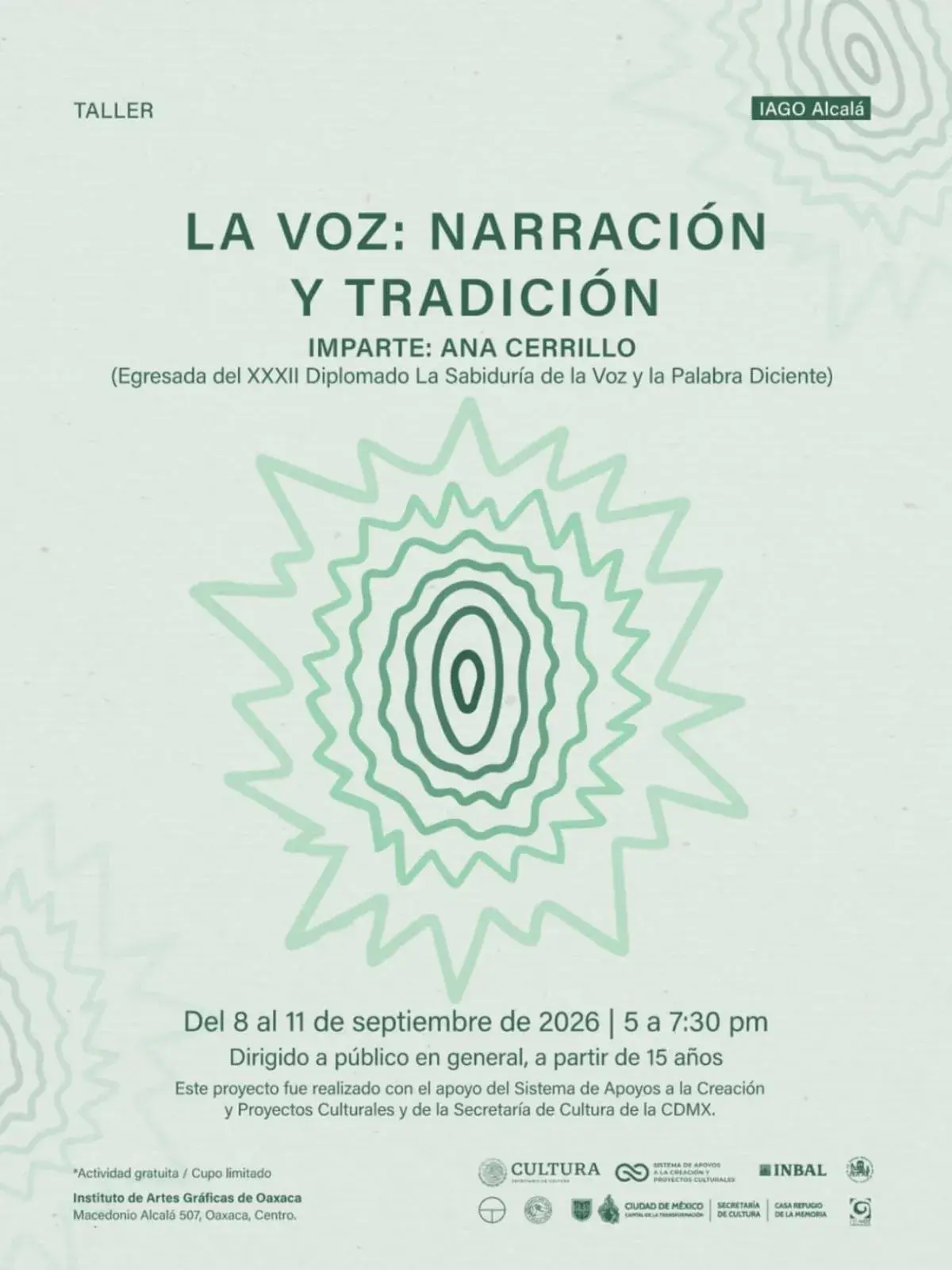 La Voz: Narración y Tradición