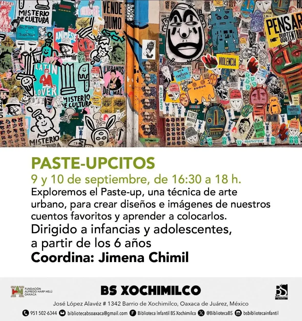 Flyer del evento: PASTE-UPCITOS