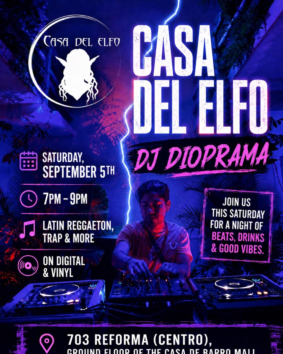 CASA DEL ELFO DJ DIOPRAMA