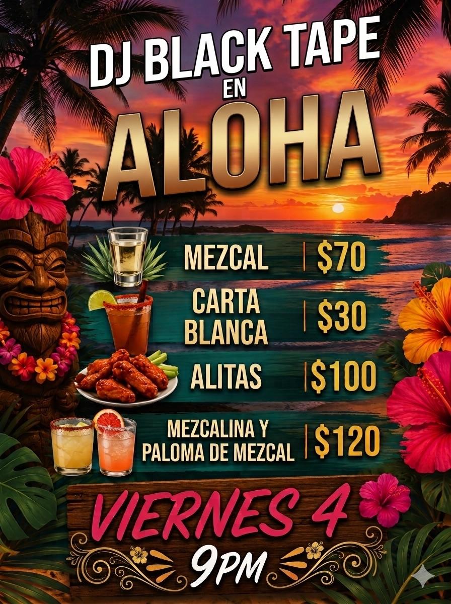 DJ Black Tape en Aloha