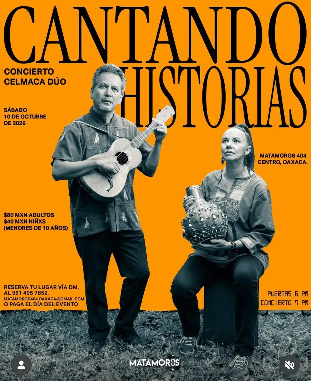 Cantando Historias - Concierto Celmaca Dúo