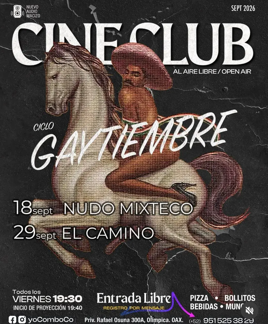 Cine Club: Ciclo Gaytiembre