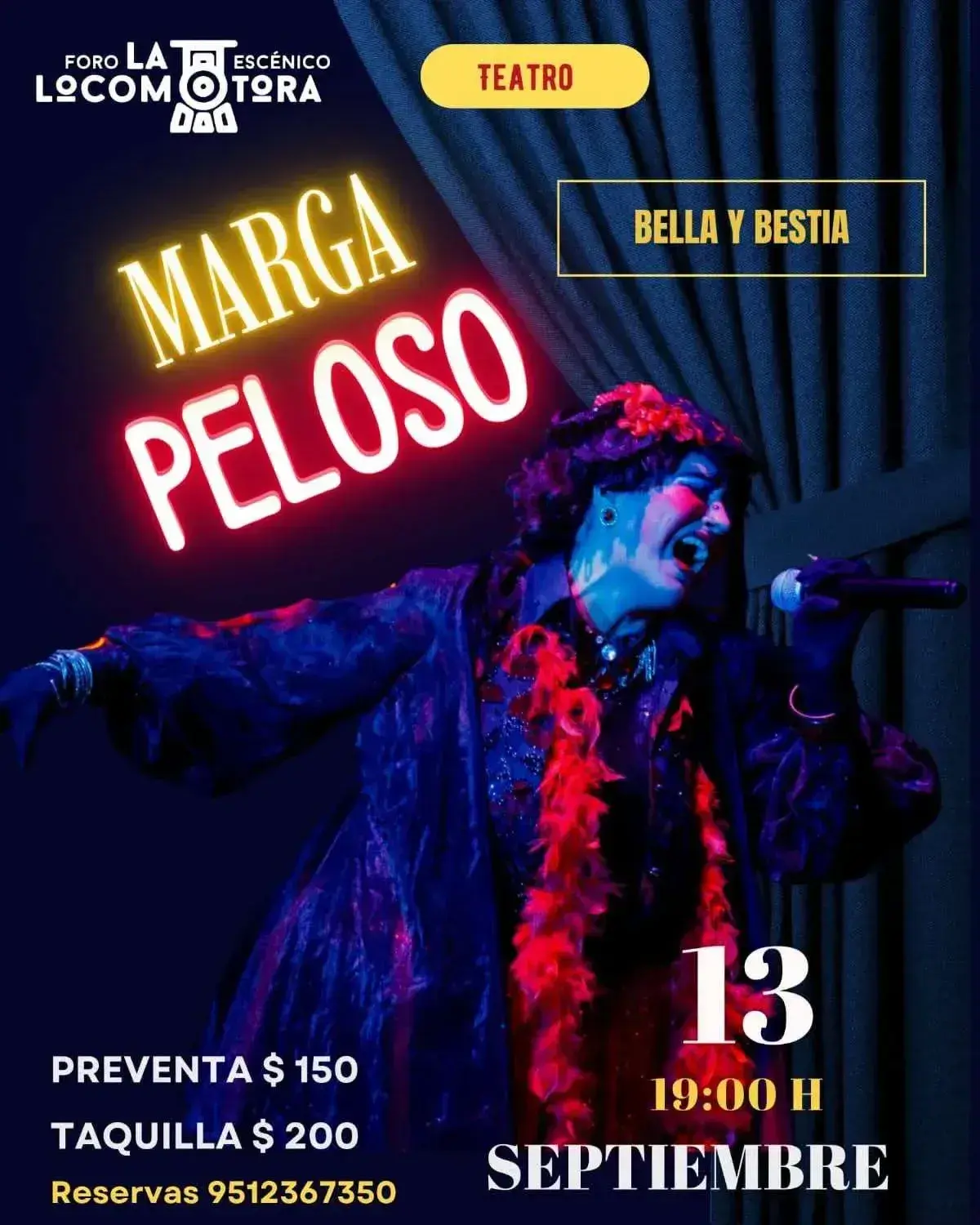Flyer del evento: Marga Peloso