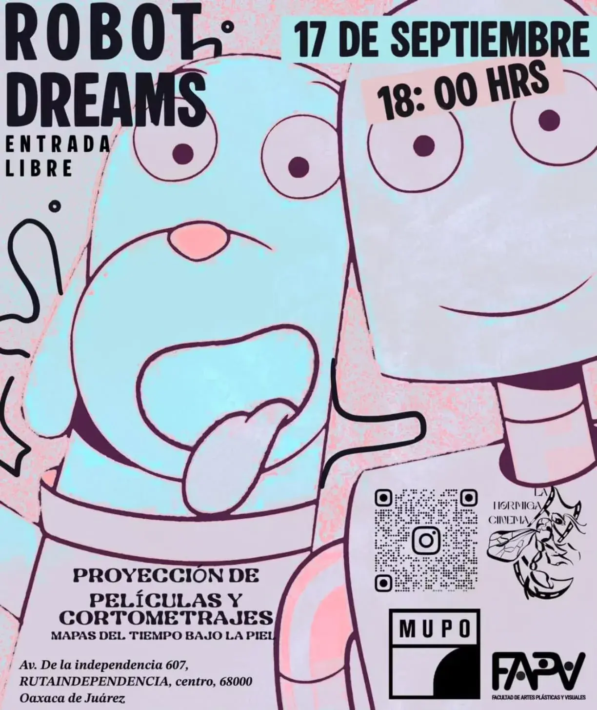 Flyer del evento: ROBOT DREAMS