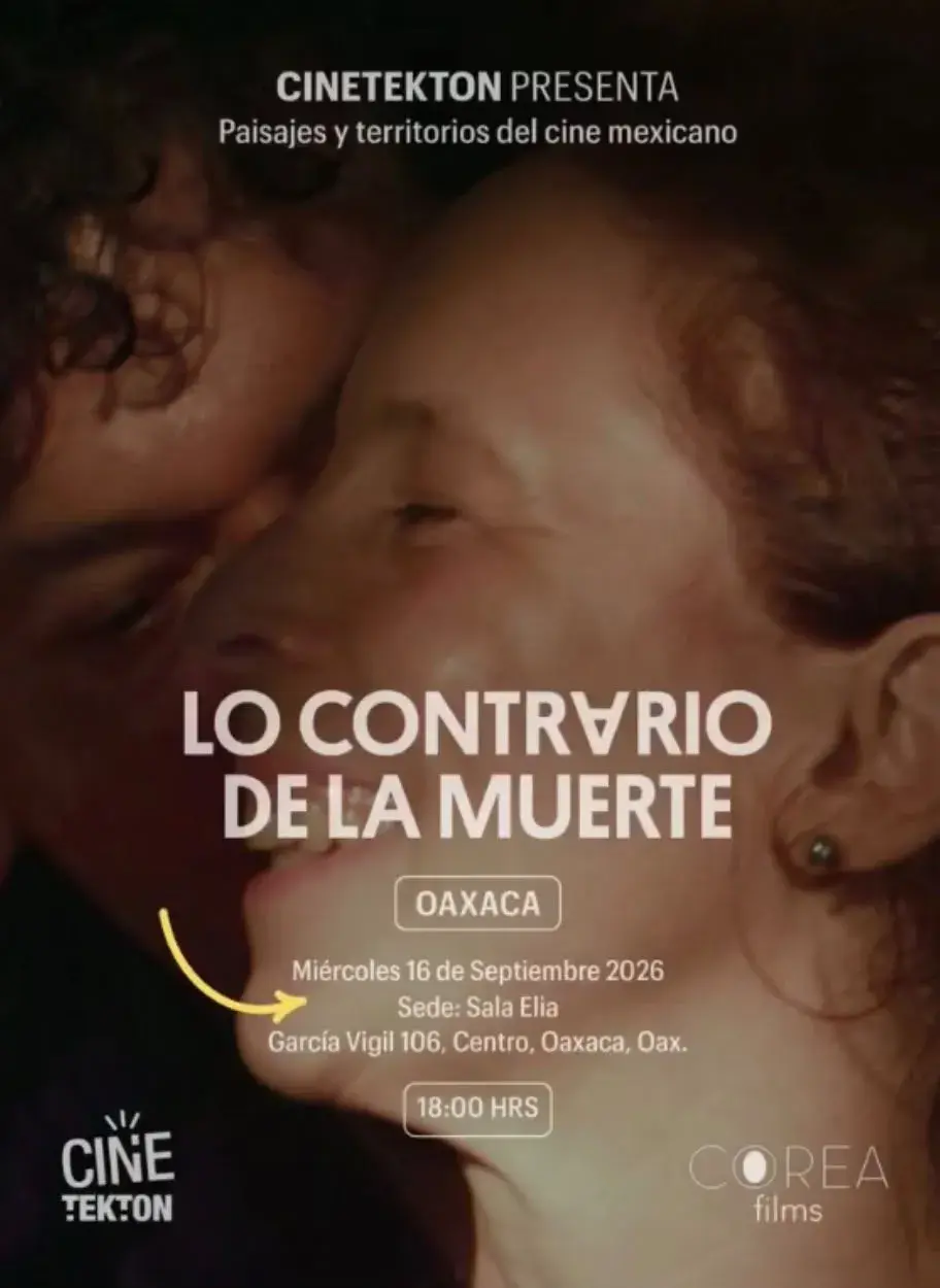 Flyer del evento: Lo Contrario de la Muerte