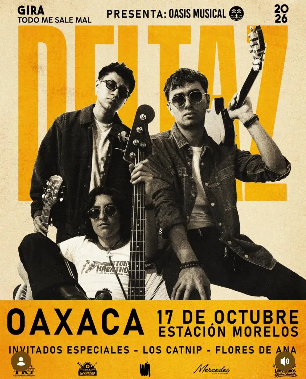 Deltaz en Gira Todo Me Sale Mal