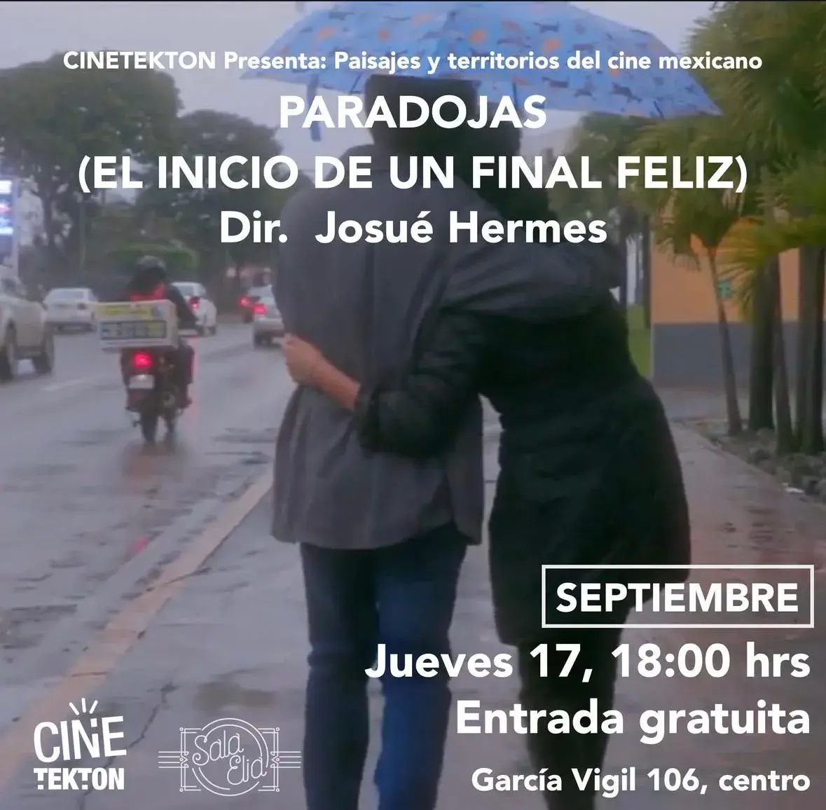 Flyer del evento: PARADOJAS (EL INICIO DE UN FINAL FELIZ)