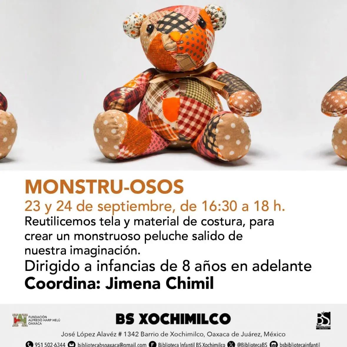 Flyer del evento: MONSTRU-OSOS