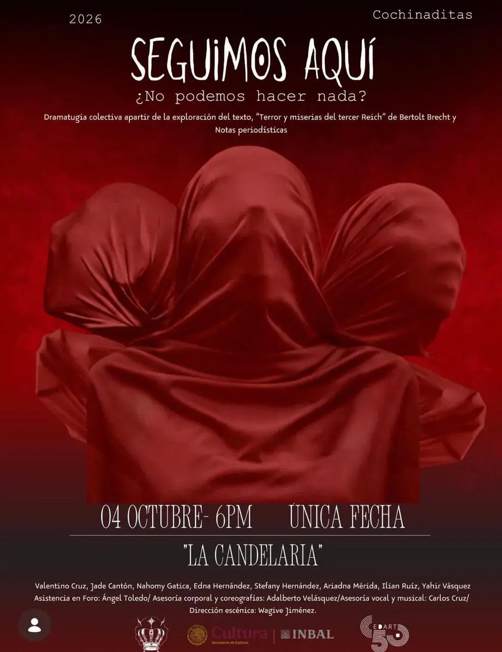 Flyer del evento: SEGUIMOS AQUÍ: ¿No podemos hacer nada?