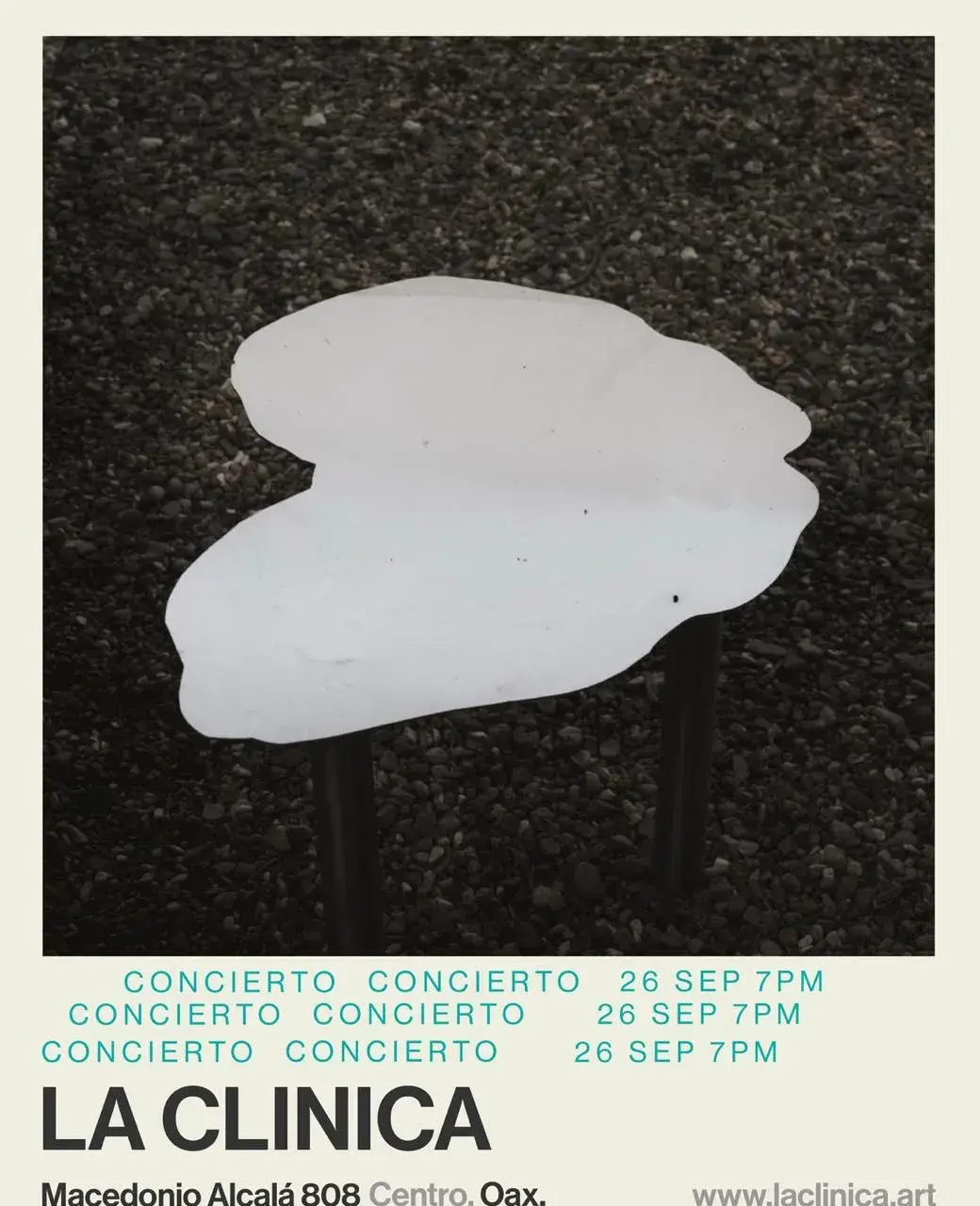 Flyer del evento: Concierto en La Clínica