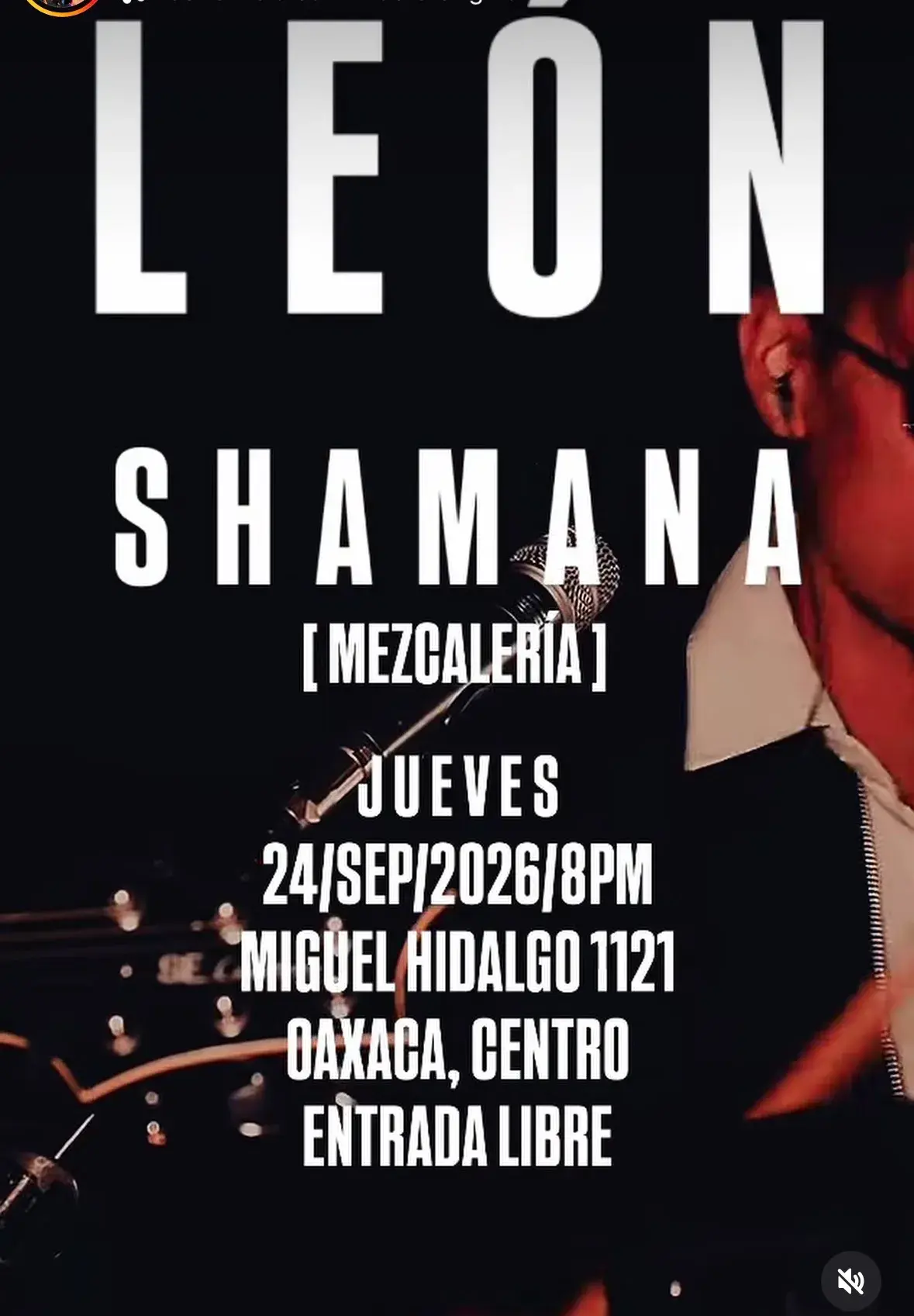 Flyer del evento: León 