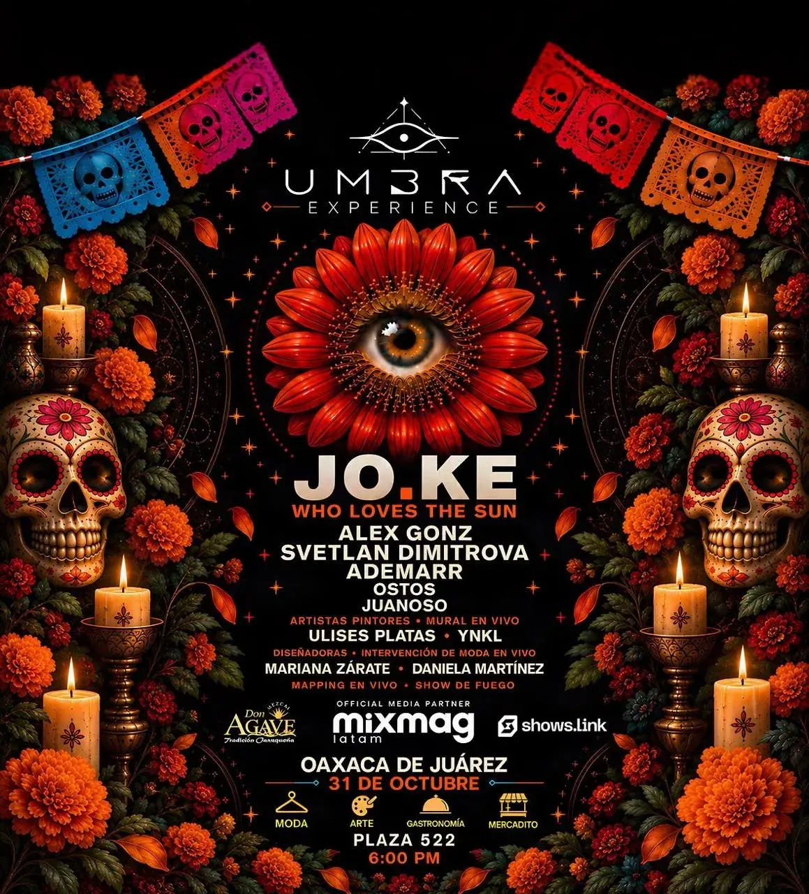Flyer del evento: UMBRA EXPERIENCE