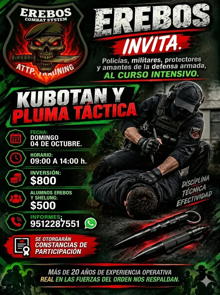 KUBOTAN Y PLUMA TÁCTICA