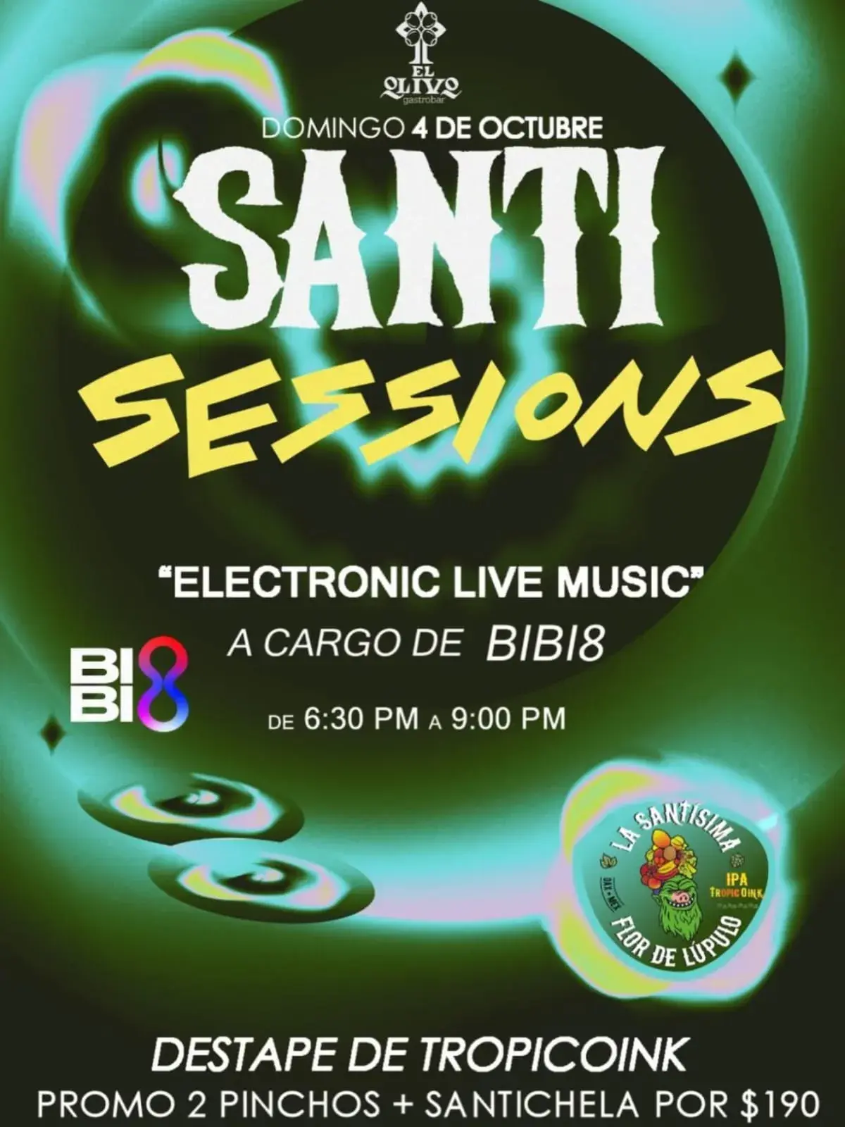 Flyer del evento: Santi Sessions