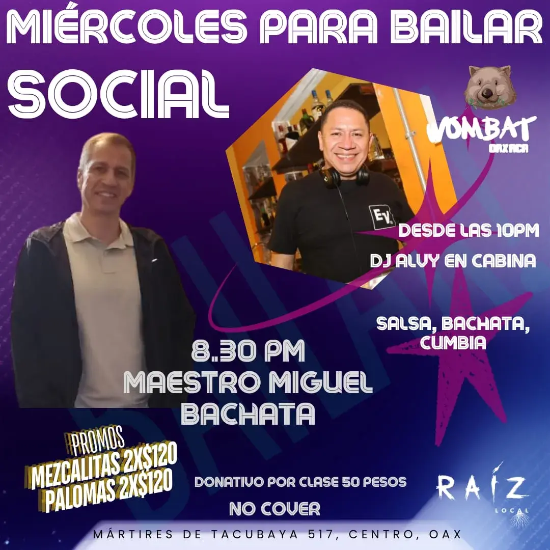 Miércoles para bailar Social