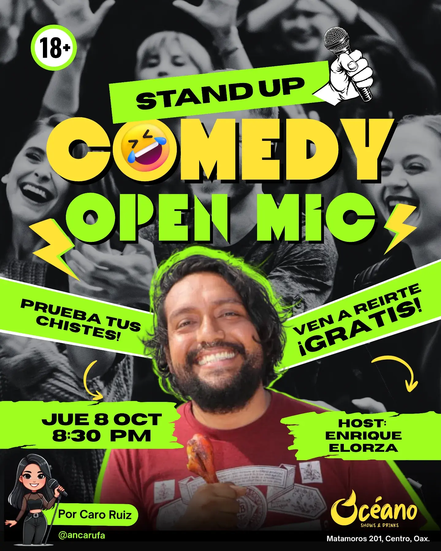 STAND UP COMEDY OPEN MIC