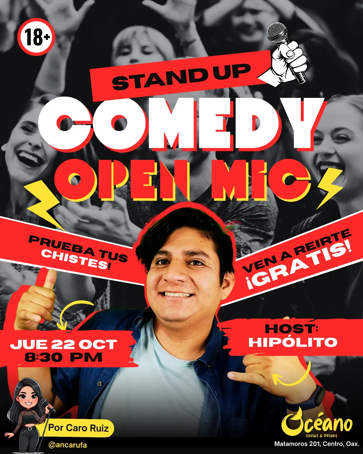 STAND UP COMEDY OPEN MIC
